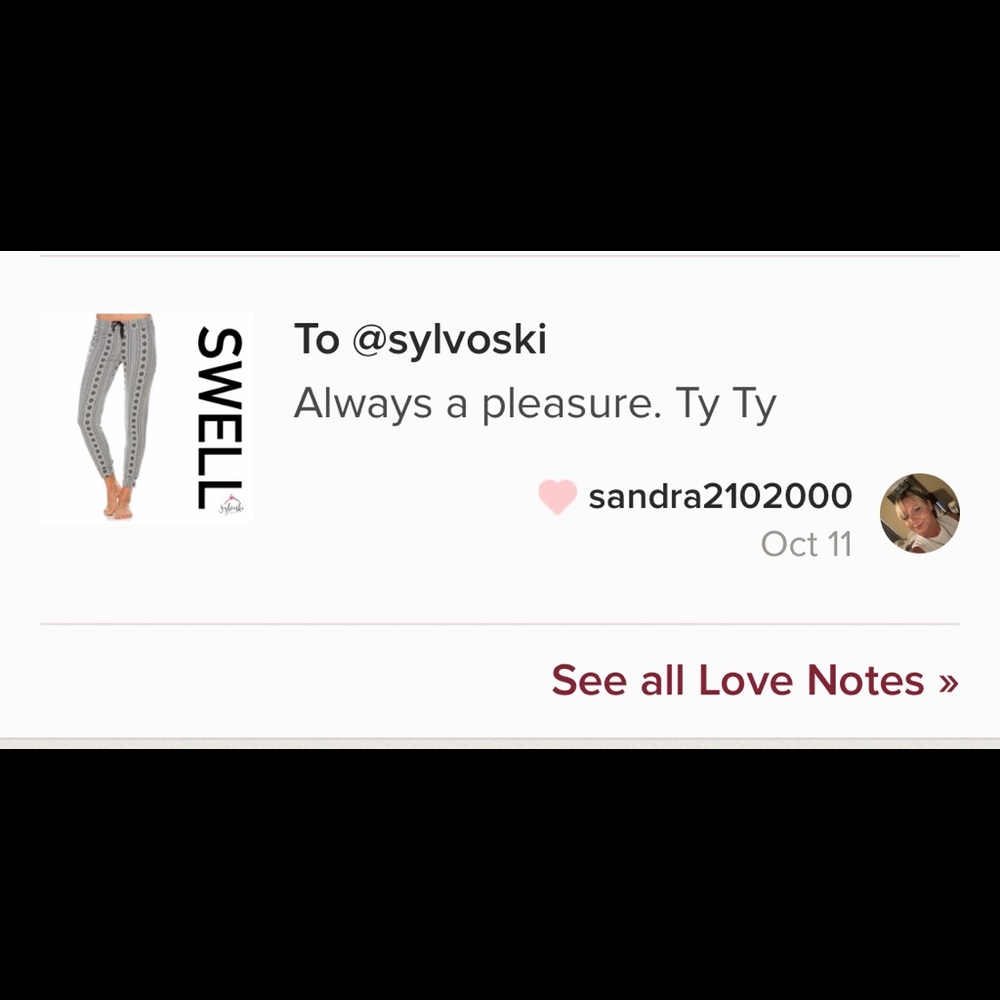 🔥Lira X Swell Exclusive Farrah Fleece Jogger NWT - Picture 7 of 7